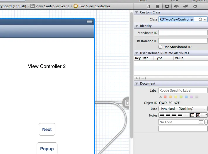 add view controller to storyboard