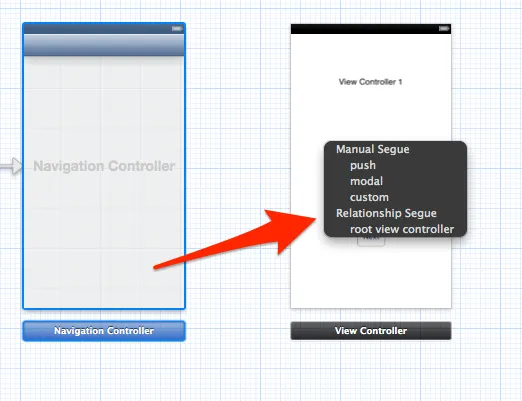 navigation view controller