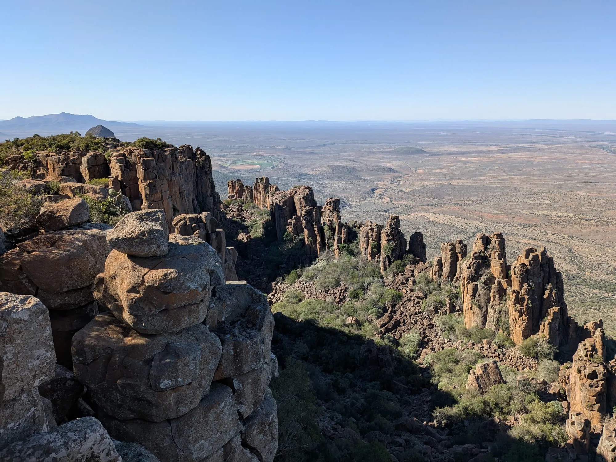 Valley of Desolation on a trip down to Cape Town