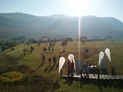 Finish of the Cradle of Humankind Race