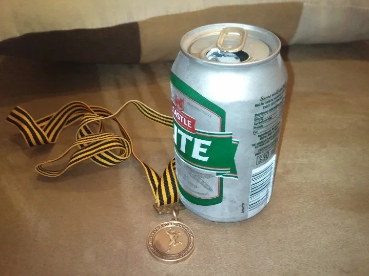 Beer and comrades marathon bronze medal