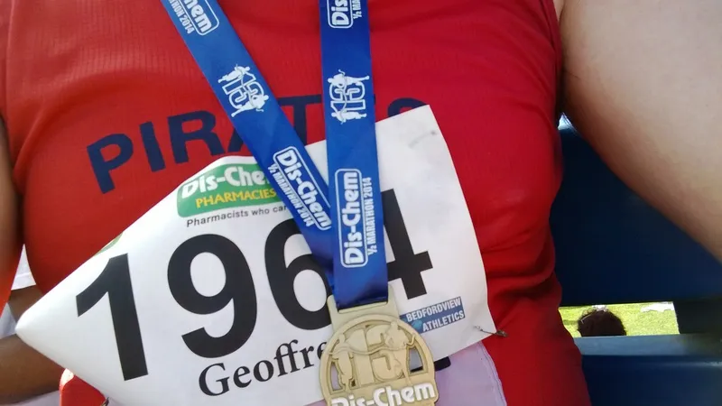 Dischem 21km medal2014