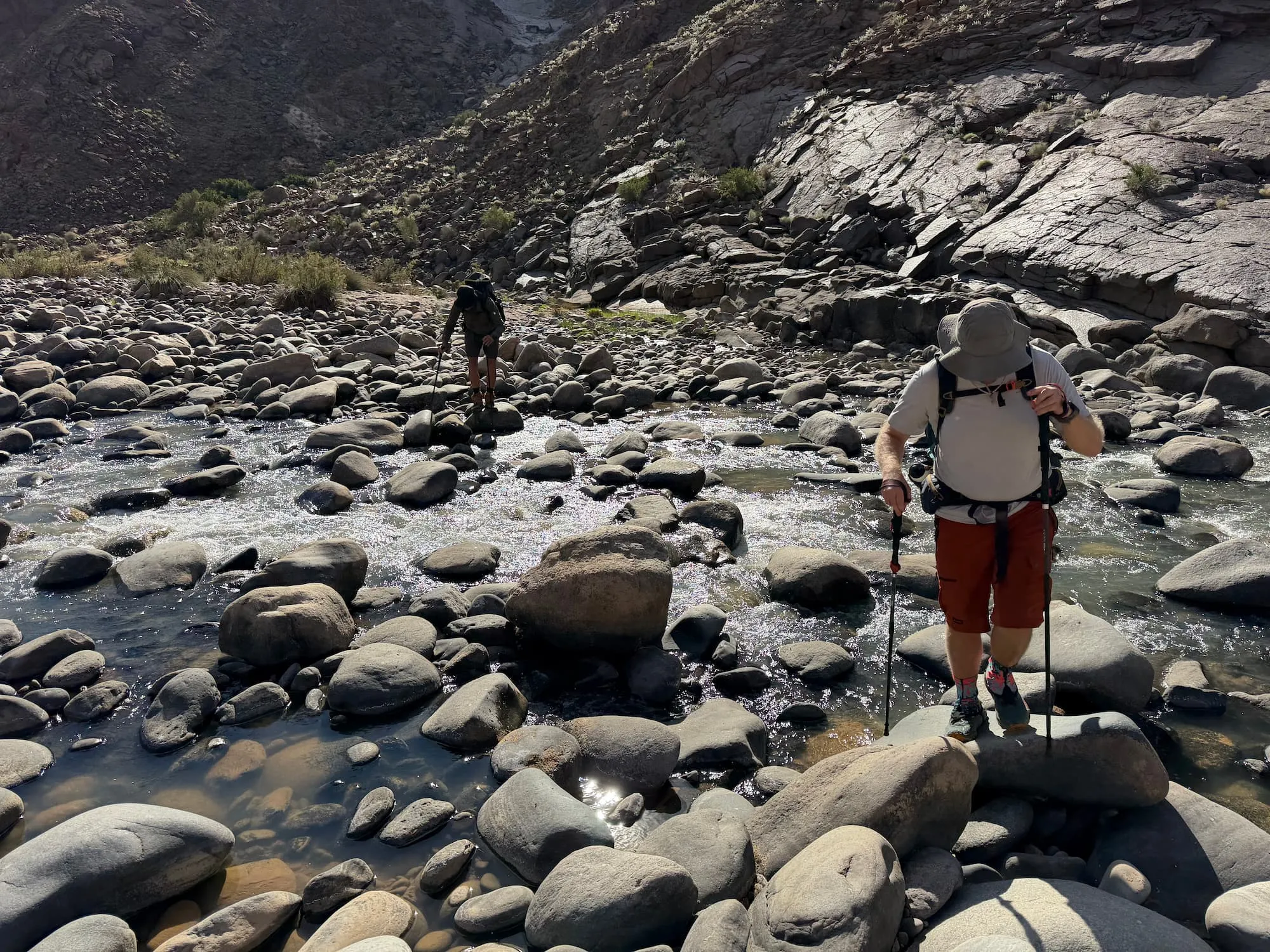 Fish River Canyon river crossing