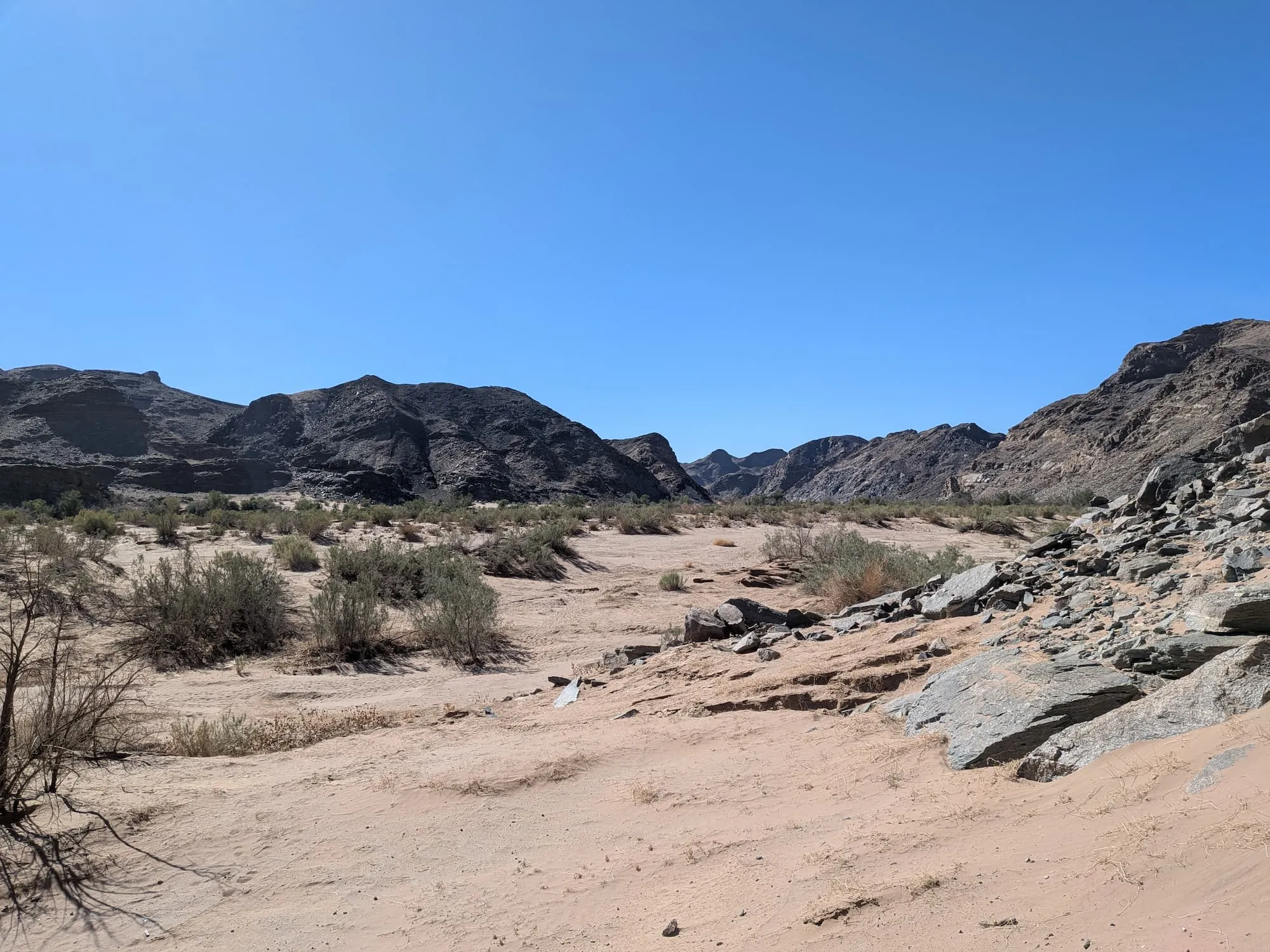 Fish River Canyon desert