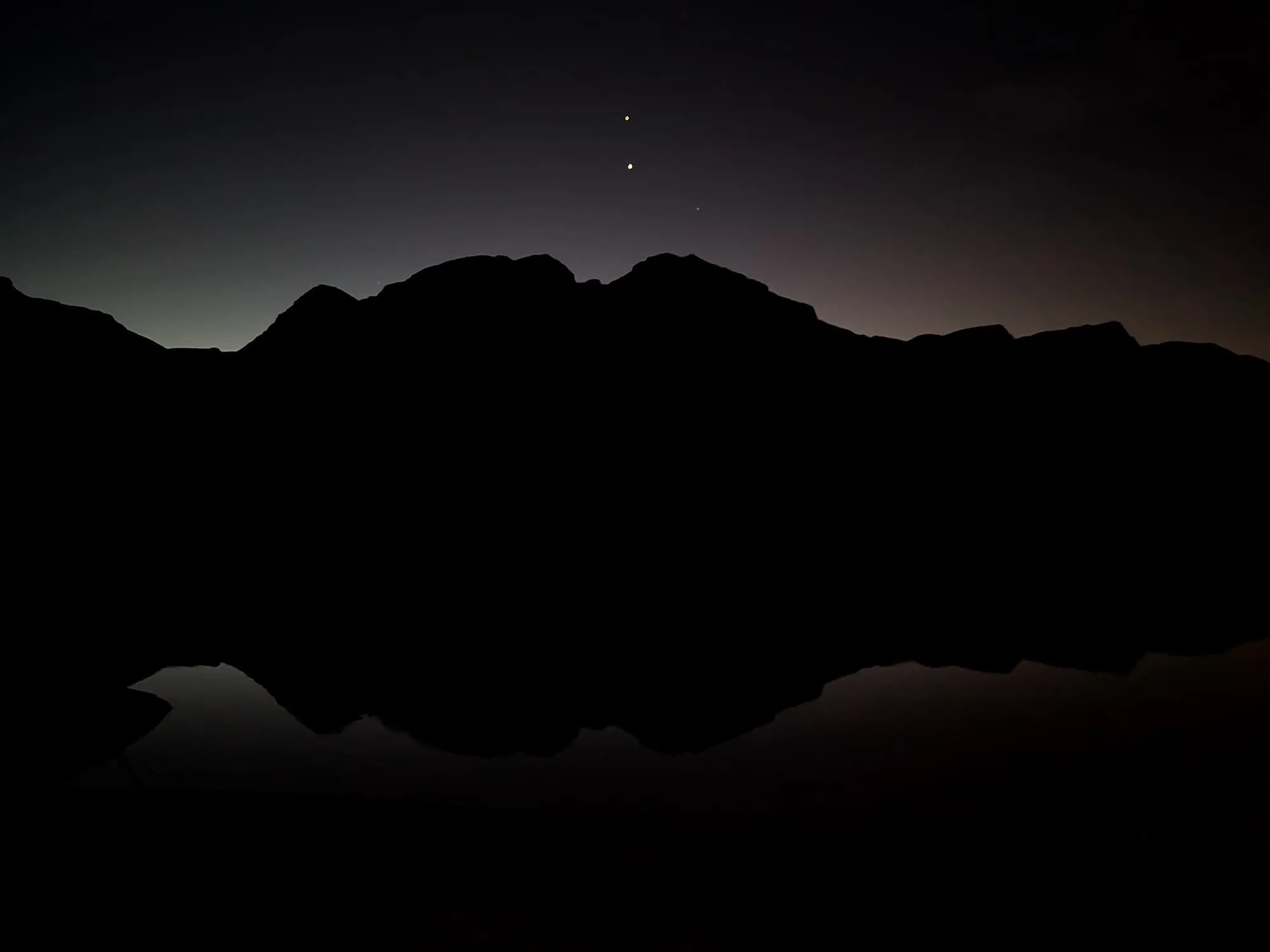 Fish River Canyon night