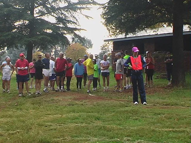 Roodepoort parkrun start on 13 April 2013