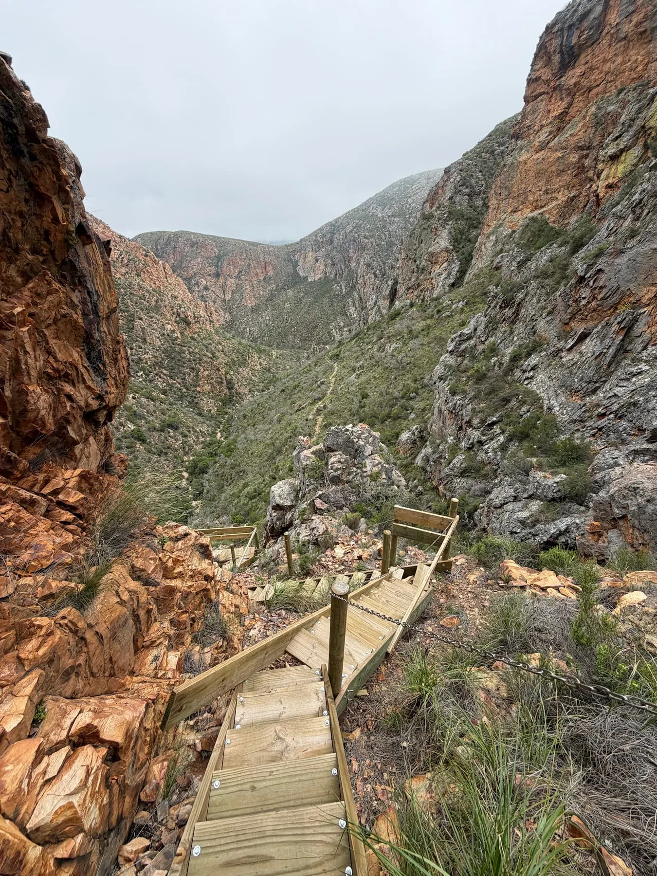 Baviaans Canyon Trail Stairs