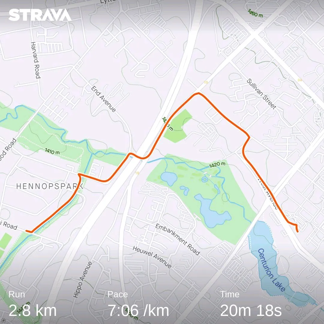 parkrun to Centurion