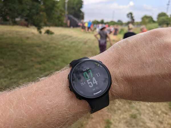 made it on time for the parkrun