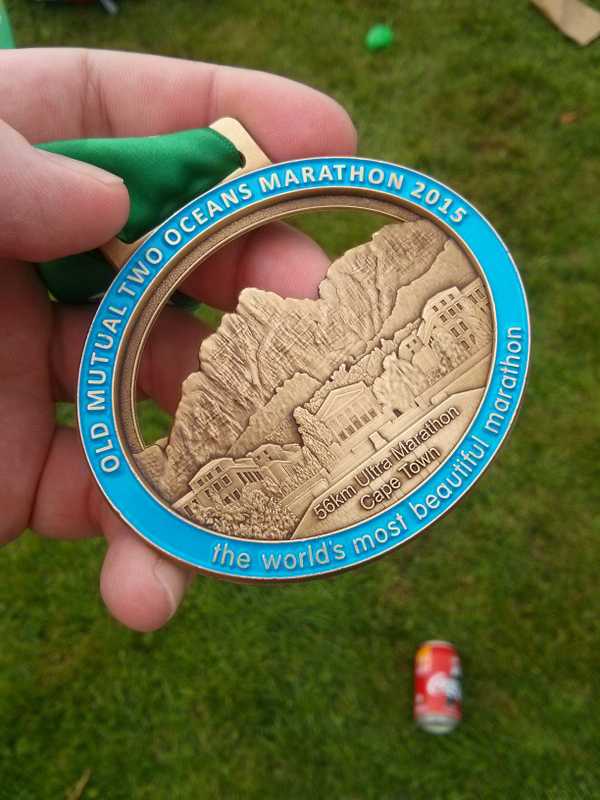 blue medal two oceans marathon